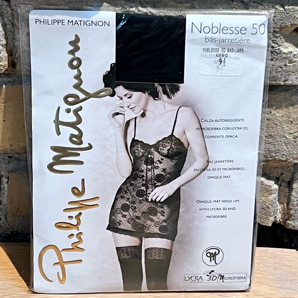 Philippe Matignon Opaque Stay-Ups